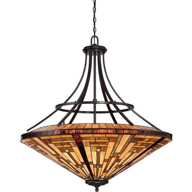 Quoizel TFST2840VB Stephen 8 Light Pendant in Vintage Bronze - Crescent Harbor