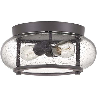 Quoizel TRG1612 Trilogy 2 Light Flush Mount - Crescent Harbor
