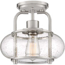 Quoizel TRG1710 Trilogy 1 Light Semi-Flush Mount - Crescent Harbor