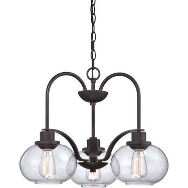 Quoizel TRG5103 Trilogy 3 Light Chandelier - Crescent Harbor
