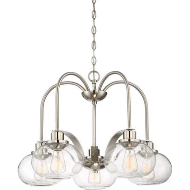 Quoizel TRG5105 Trilogy 5 Light Chandelier - Crescent Harbor