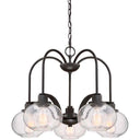 Quoizel TRG5105 Trilogy 5 Light Chandelier - Crescent Harbor