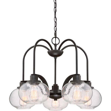 Quoizel TRG5105 Trilogy 5 Light Chandelier - Crescent Harbor