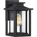 Quoizel WKF8407EK Wakefield 1 Light Outdoor Lantern in Earth Black - Crescent Harbor