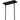 Rainier 5 Light Island Light in Matte Black 4