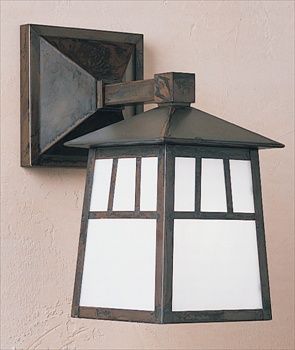 RB-6W Arroyo Craftsman Raymond Small Wet Rated Wall Sconce - Crescent Harbor