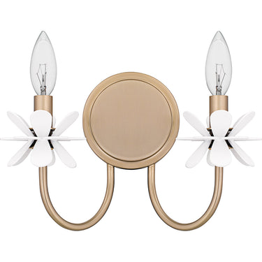 Remy 2 Light Wall Sconce in Bronze Gold 3