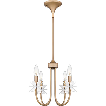 Remy 4 Light Chandelier in Bronze Gold 5