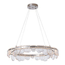 Riverbed Circular LED Pendant 