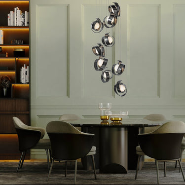 Riza 9-Light Pendant 4