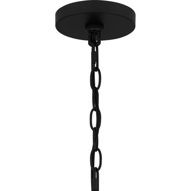Rochester 5 Light Chandelier in Matte Black 3