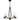 Rochester 5 Light Chandelier in Matte Black 4