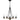 Rochester 5 Light Chandelier in Matte Black 5