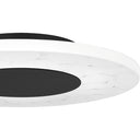 Rockwell Flush Mount in Matte Black 2