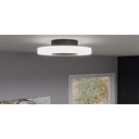 Rockwell Flush Mount in Matte Black 4