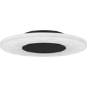 Rockwell Flush Mount in Matte Black 5