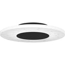 Rockwell Flush Mount in Matte Black 1