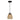Romain 1 Light Mini Pendant in Earth Black 4