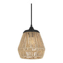 Romain 1 Light Mini Pendant in Earth Black 5