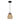 Romain 1 Light Mini Pendant in Earth Black 1