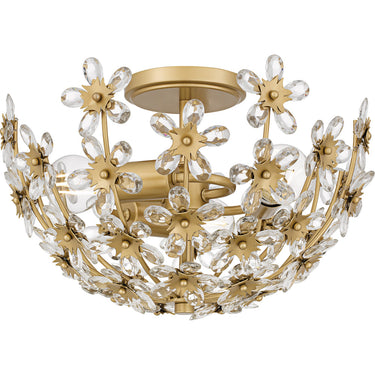 Rosemary 3 Light Semi-Flush Mount 2
