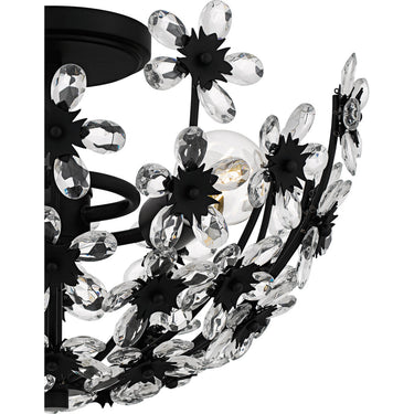 Rosemary 3 Light Semi-Flush Mount 3
