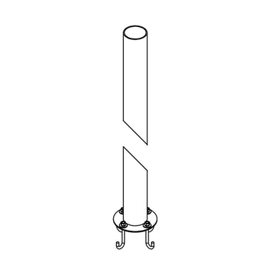 Round Outdoor Post 