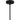Rowland 1 Light Mini Pendant in Matte Black 3