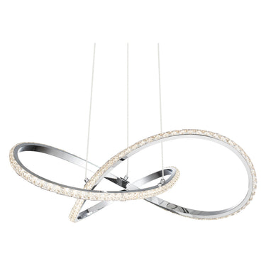 Rumi Pendant in Polished Chrome 2