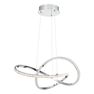 Rumi Pendant in Polished Chrome 5