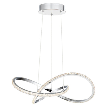 Rumi Pendant in Polished Chrome 1