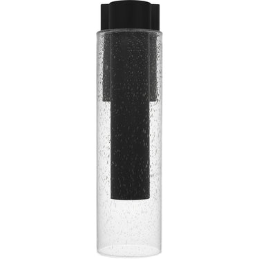 Sawyer 1 Light Outdoor Wall Sconce in Matte Black 4
