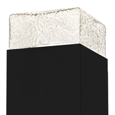 Saxton SAX8305MBK Outdoor Wall Sconce in Matte Black 2