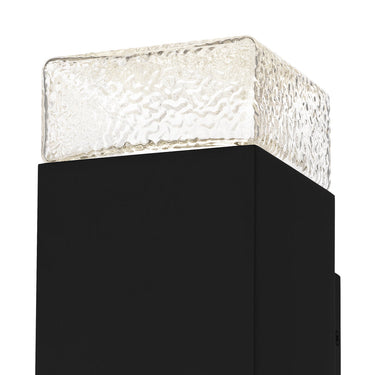 Saxton SAX8405MBK Outdoor Wall Sconce in Matte Black 2