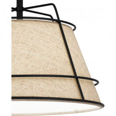 Semi Flush Mount-QSF5629MBK 2