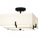 Semi Flush Mount-QSF6178MBK