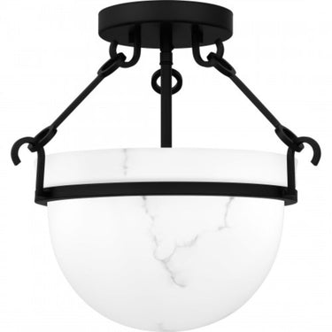 Semi Flush Mount-QSF6185MBK