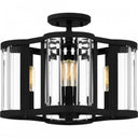 Semi Flush Mount-QSF6193MBK