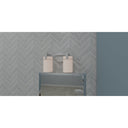 Seymour 2 Light Bath Light in Brushed Nickel 4