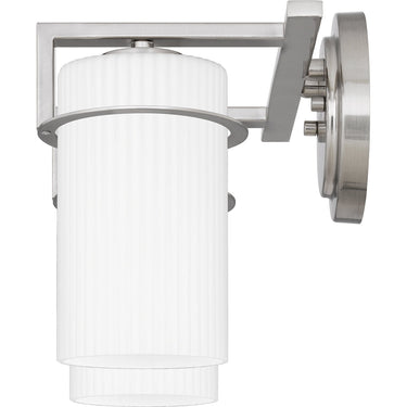 Seymour 2 Light Bath Light in Brushed Nickel 7