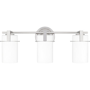 Seymour 3 Light Bath Light in Brushed Nickel 1