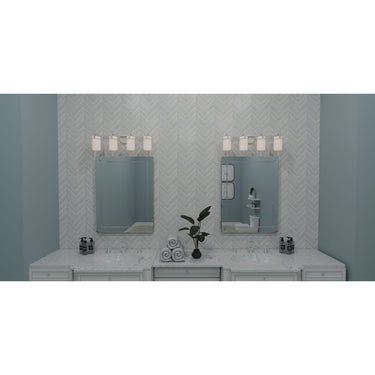Seymour 4 Light Bath Light in Brushed Nickel 3