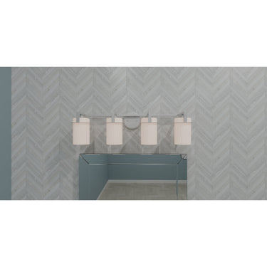 Seymour 4 Light Bath Light in Brushed Nickel 4
