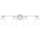 Seymour 4 Light Bath Light in Brushed Nickel 1