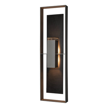 Shadow Box Extra Tall w/Slate Dark Sky Friendly Outdoor Sconce 4
