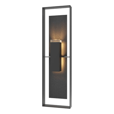 Shadow Box Extra Tall w/Slate Outdoor Sconce 10
