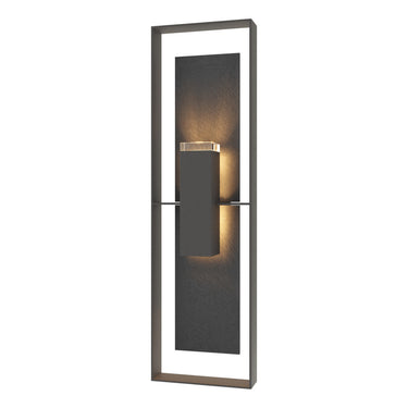 Shadow Box Extra Tall w/Slate Outdoor Sconce 8