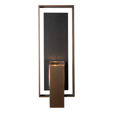 Shadow Box Large w/Slate Dark Sky Friendly Outdoor Sconce 