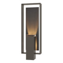 Shadow Box Large w/Slate Outdoor Sconce 10