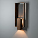 Shadow Box Large w/Slate Outdoor Sconce 1